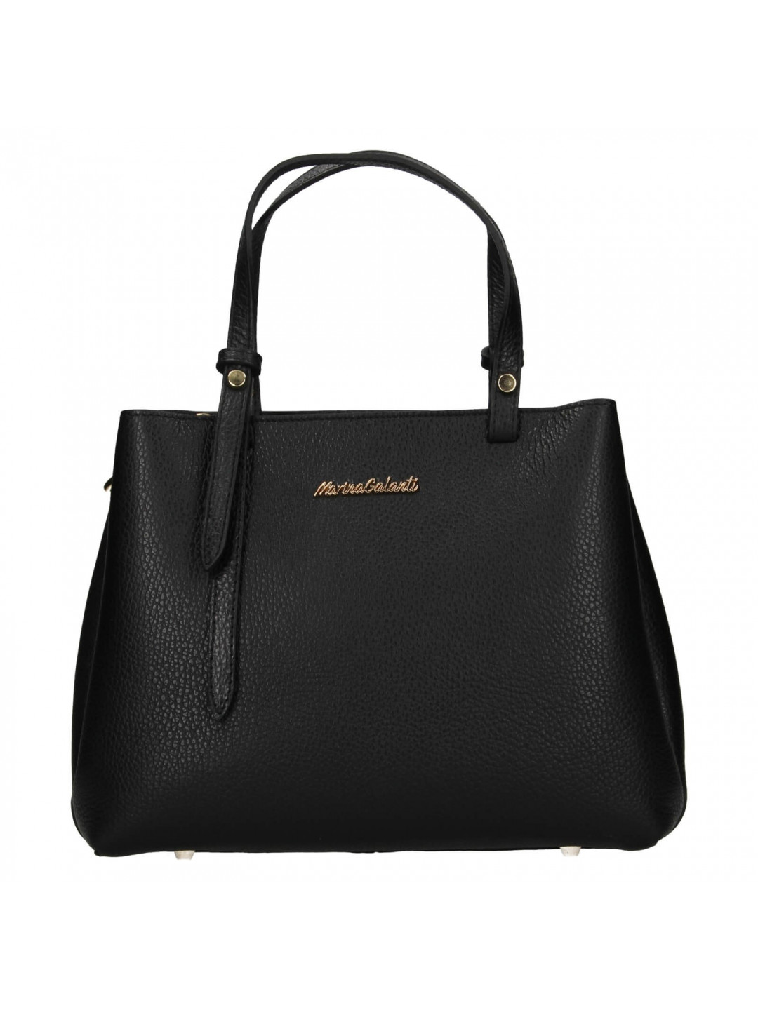 Dámská kožená kabelka Marina Galanti Velte – černá